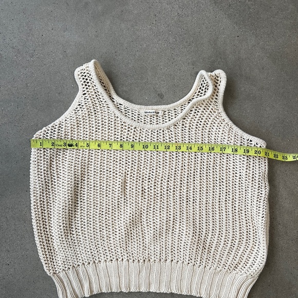 Misha & Puff Knit Tank in String - Picture 4 of 6